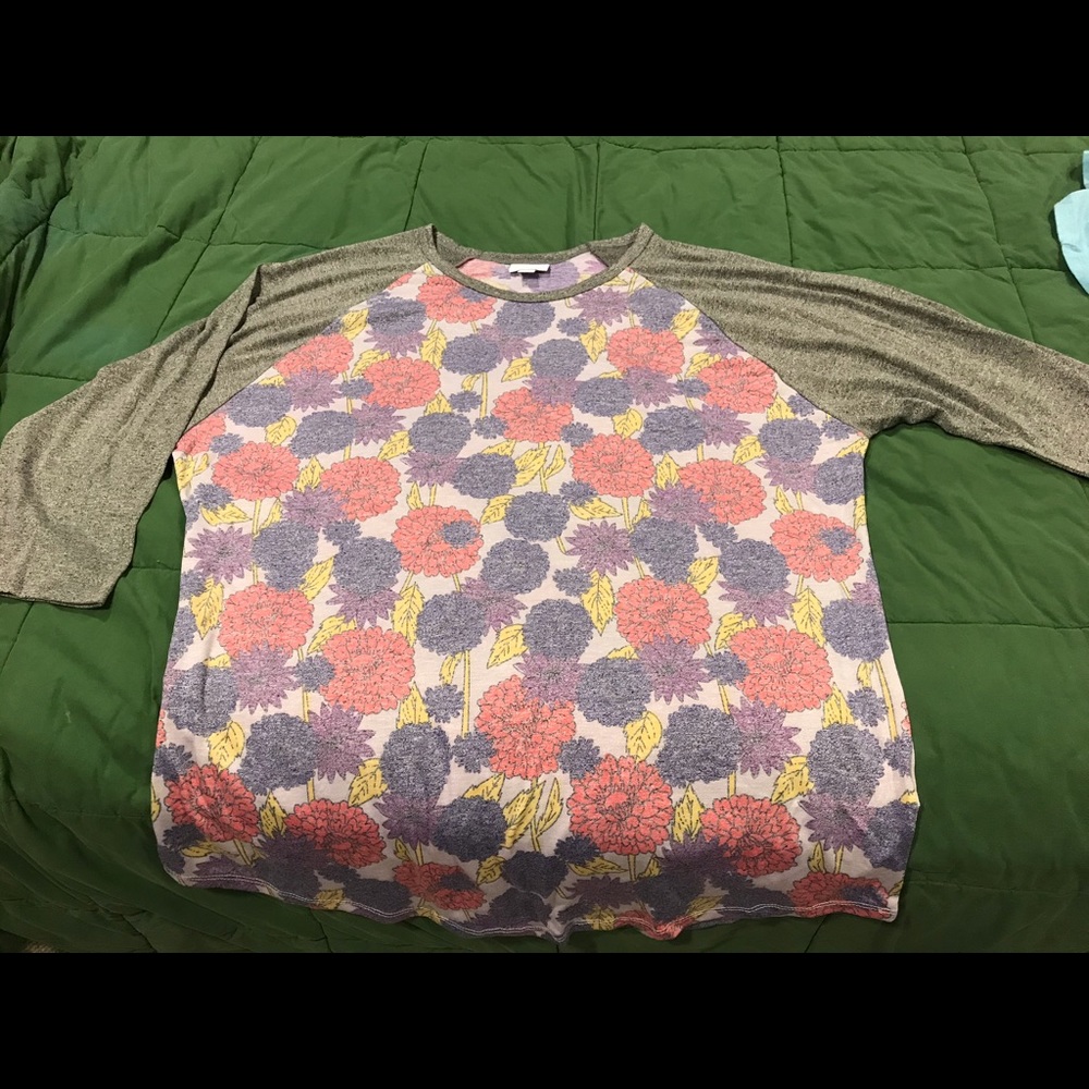 NWT 2X LuLaRoe 3/4 sleeve Randy T